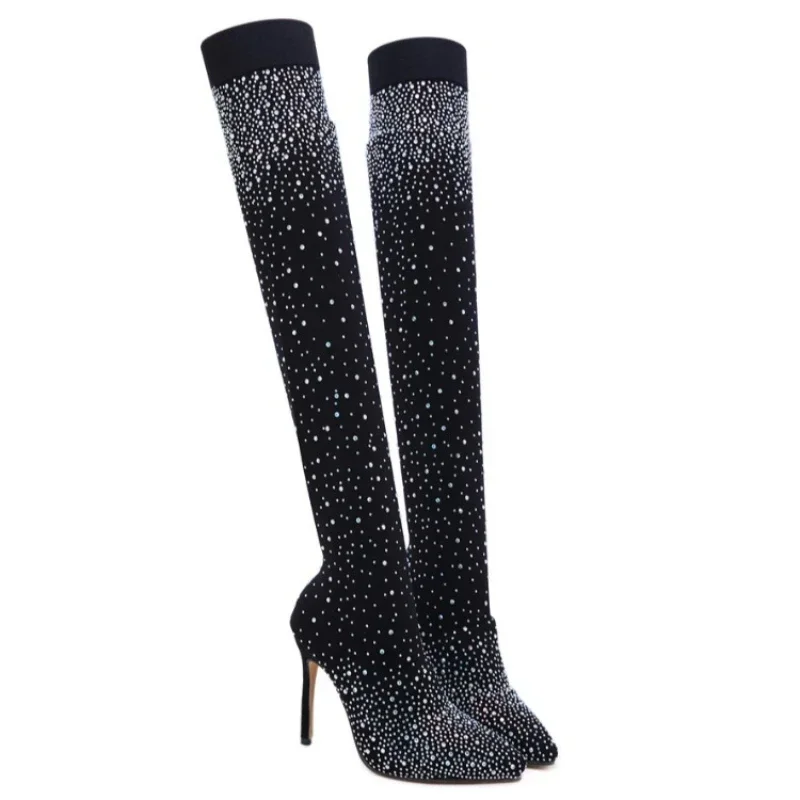 Knee High Sock Women - Sexy Over-the-Knee Boots for Women Stretch
