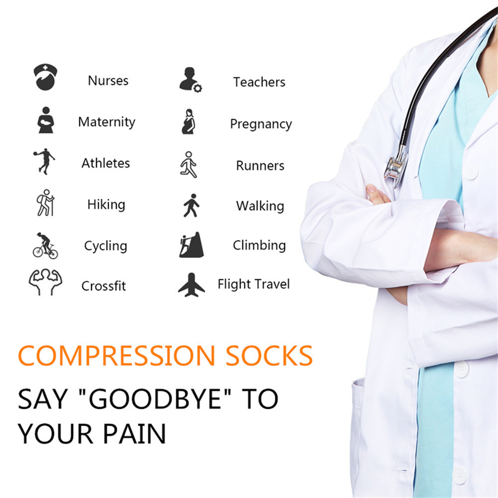 5 Pair/Pack Compression Socks  - Compression Sock Medical 评论和价格