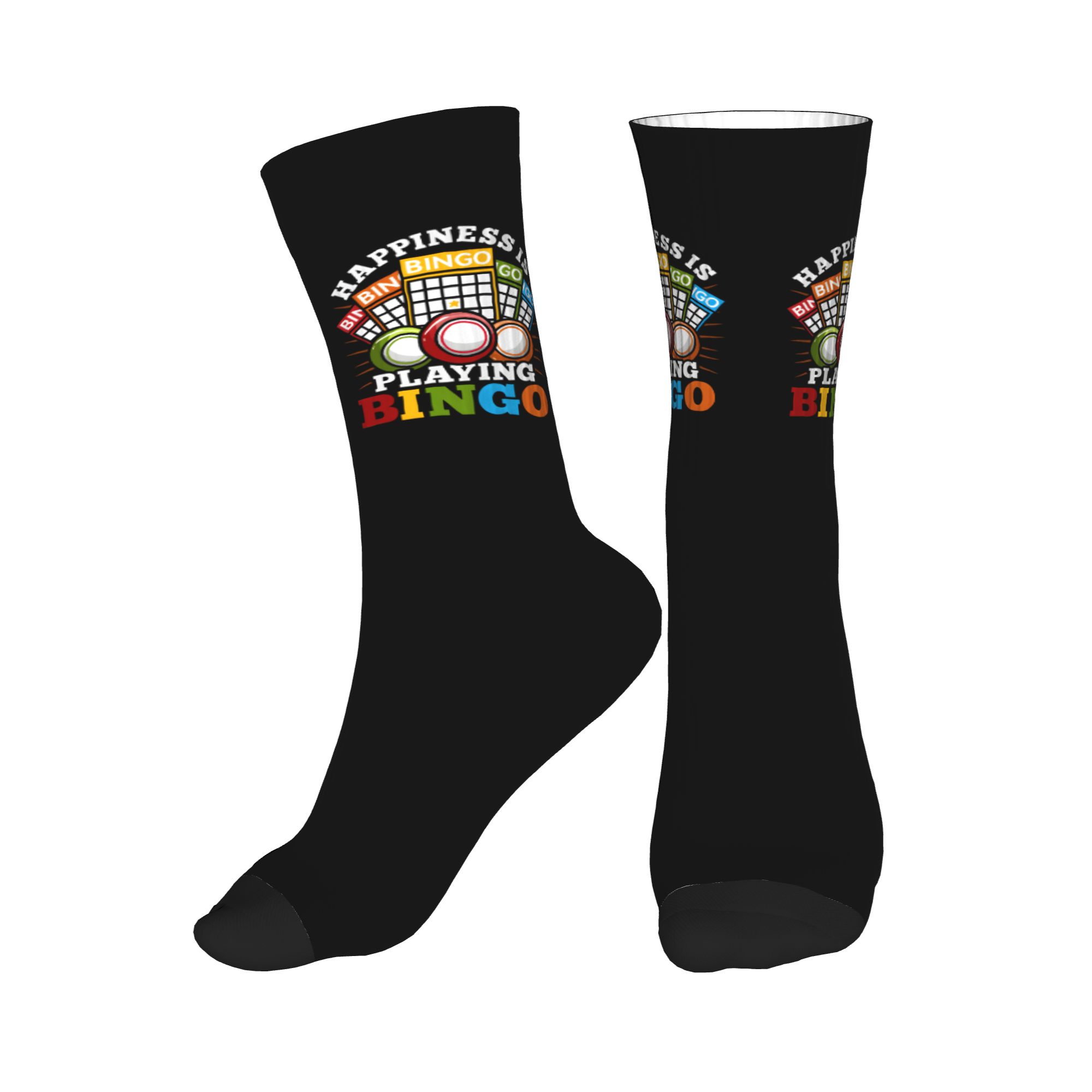 Hot Game Bingo Dress Socks Men - Dress Sock Men 评论和价格