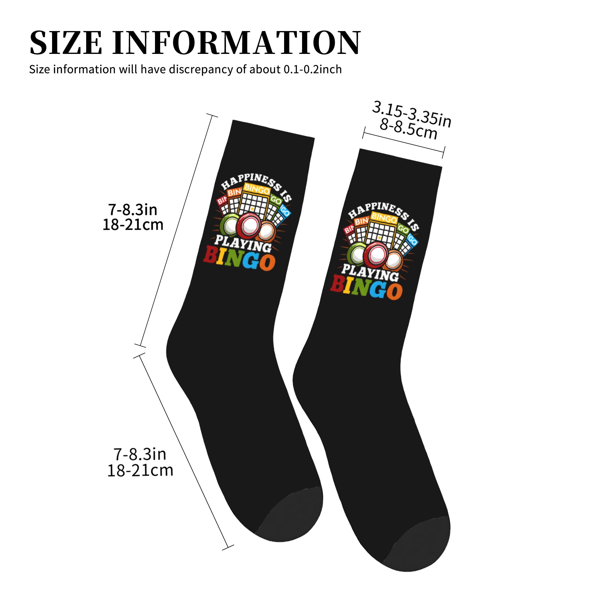 Hot Game Bingo Dress Socks Men - Dress Sock Men 评论和价格
