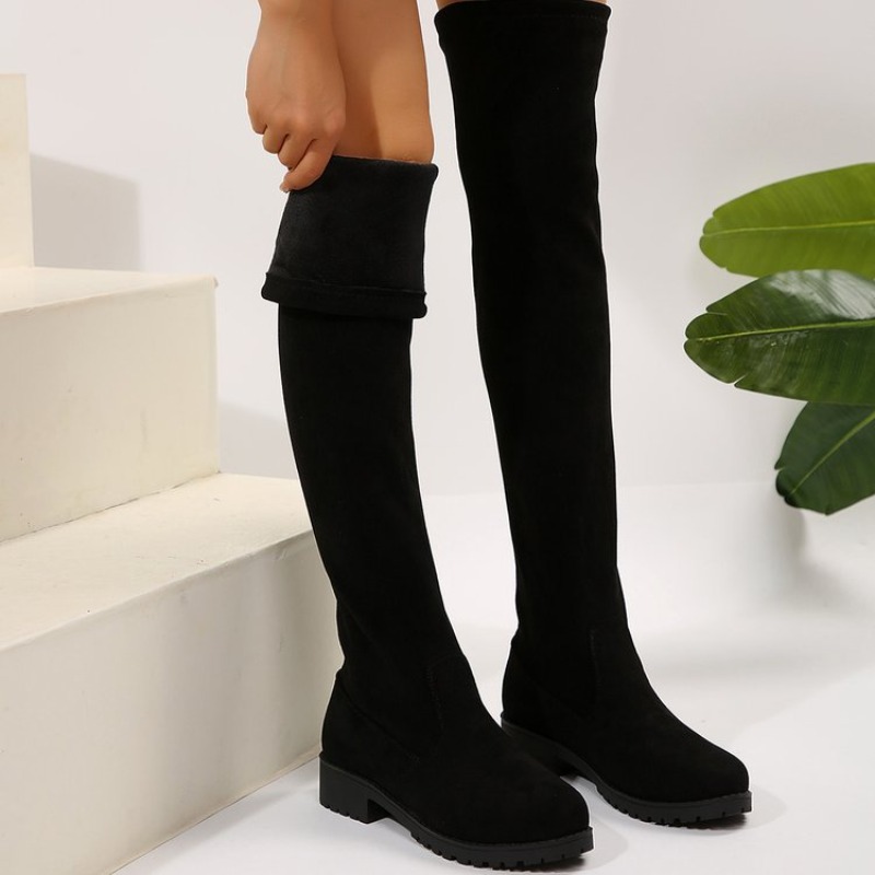 Women Over The Knee Boots Thig - Knee High Sock Women 评论和价格