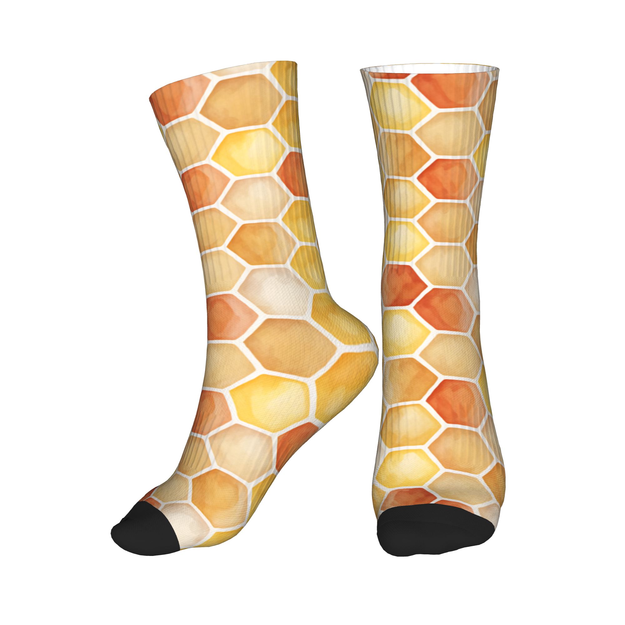 Warm Sunset Watercolor Honeyco - Dress Sock Men 评论和价格