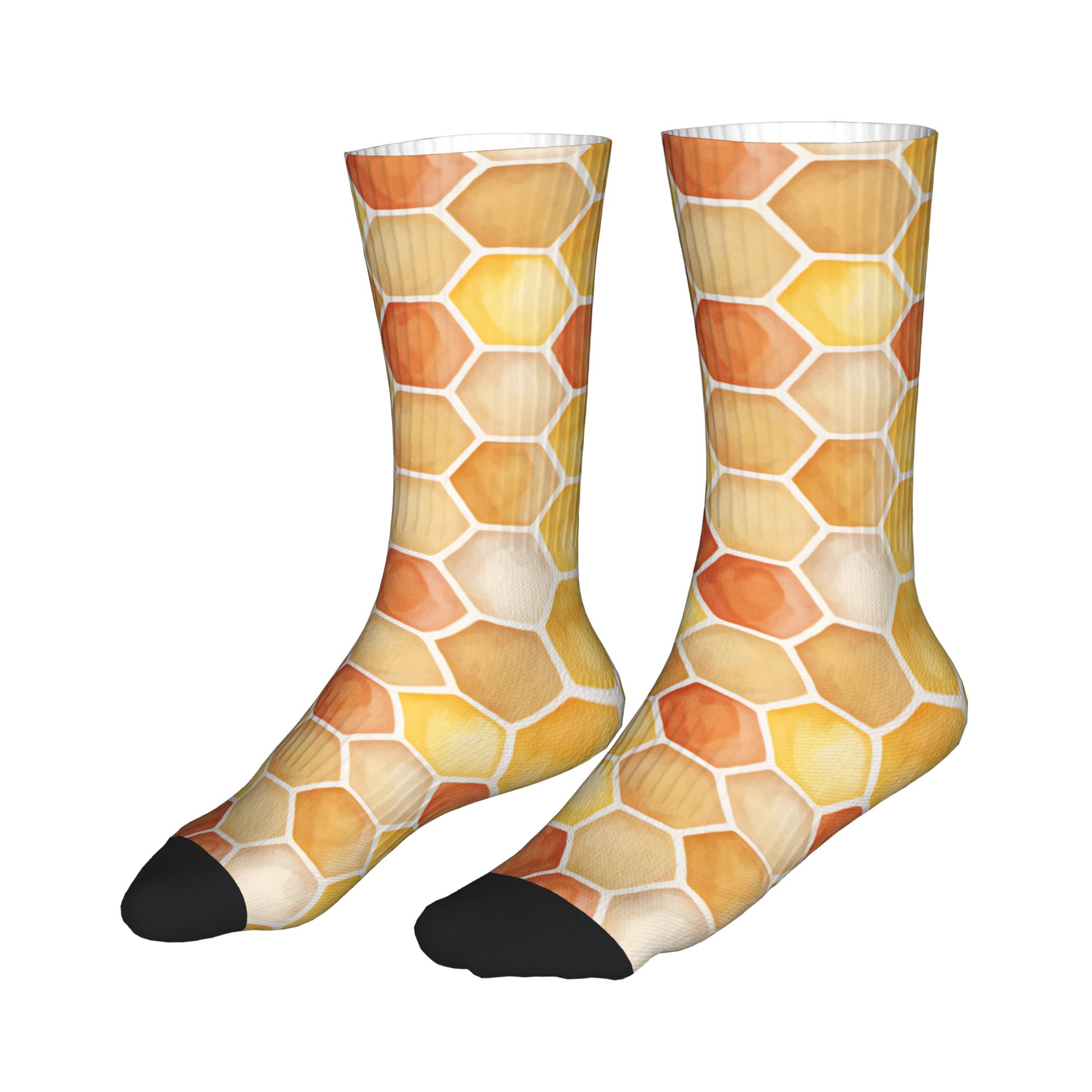 Warm Sunset Watercolor Honeyco - Dress Sock Men 评论和价格