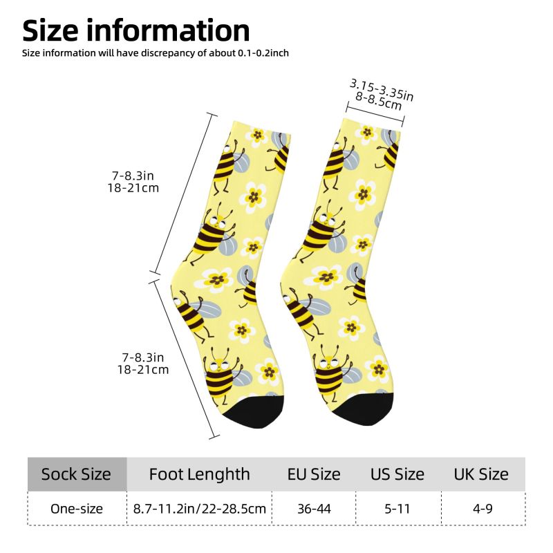 Custom Cool Mens Funny Bees Fl - Dress Sock Men 评论和价格