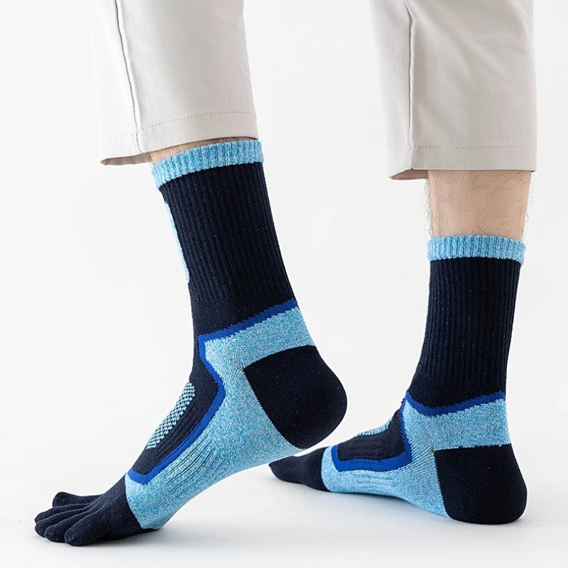 3 Pairs Men Sports Five Finger - Toe Sock Split 评论和价格