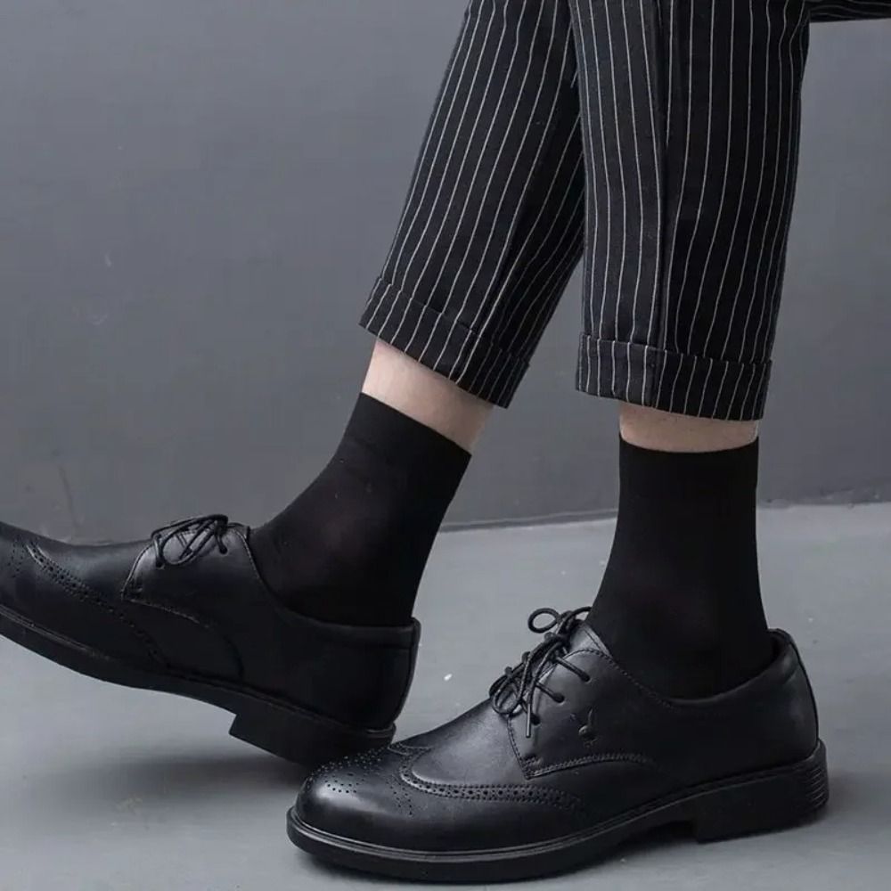 10pairs Casual Breathable Men  - Silk Sock Bamboo 评论和价格