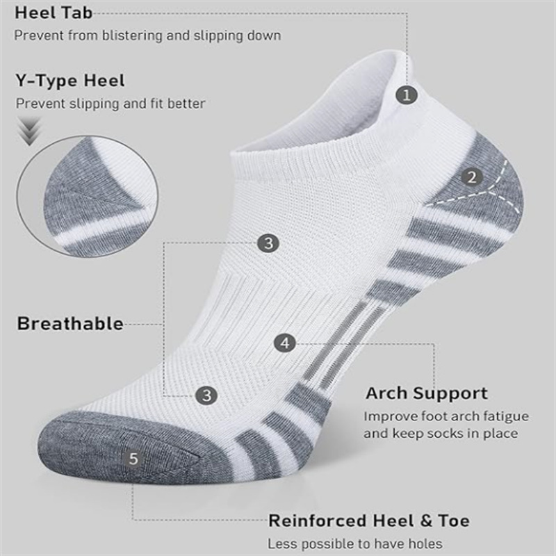 Unisex Plush Terry Ankle Socks - Ankle Sock Low Cut 评论和价格