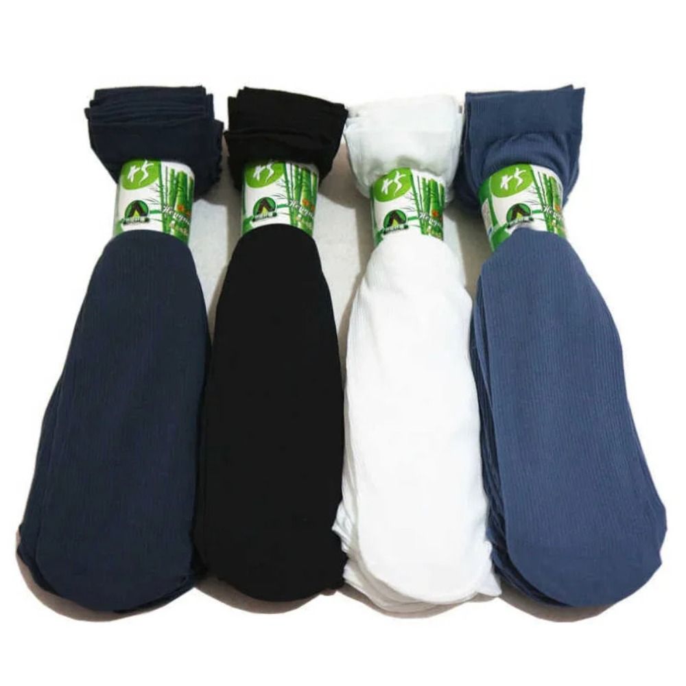 10pairs Fashion Breathable Men - Silk Sock Bamboo 评论和价格