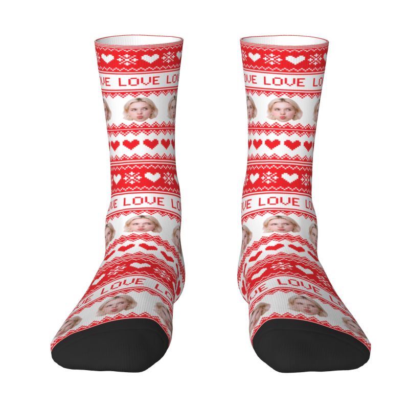 Christmas Personalized Custom  - Dress Sock Men 评论和价格