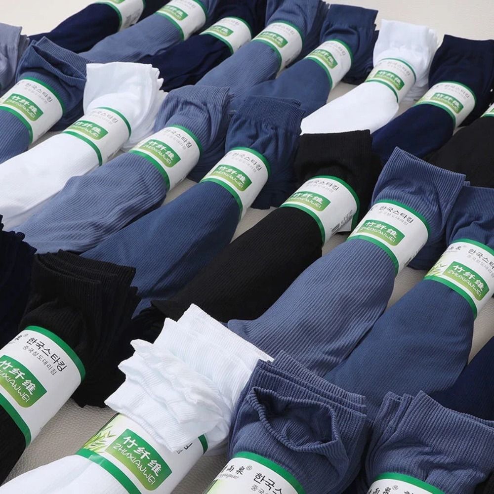 10pairs Men Ice Silk Socks Sum - Silk Sock Bamboo 评论和价格
