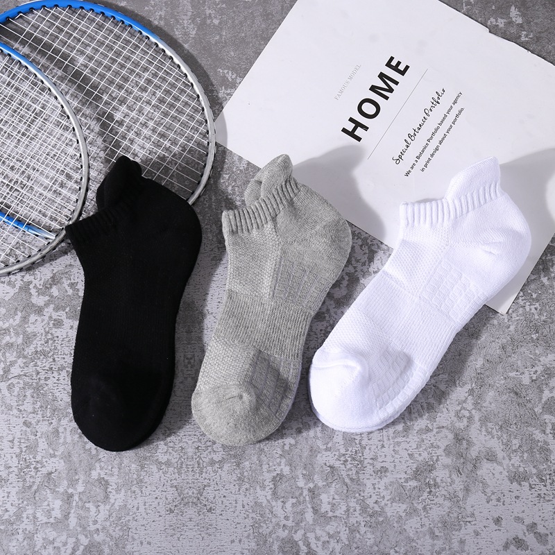 1/5/10 Pairs Unisex Cotton Spo - Ankle Sock Low Cut 评论和价格