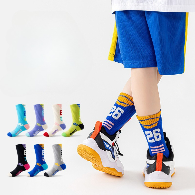 Kids Boys Socks Athletic Baske - Athletic Sock Cushion 评论和价格