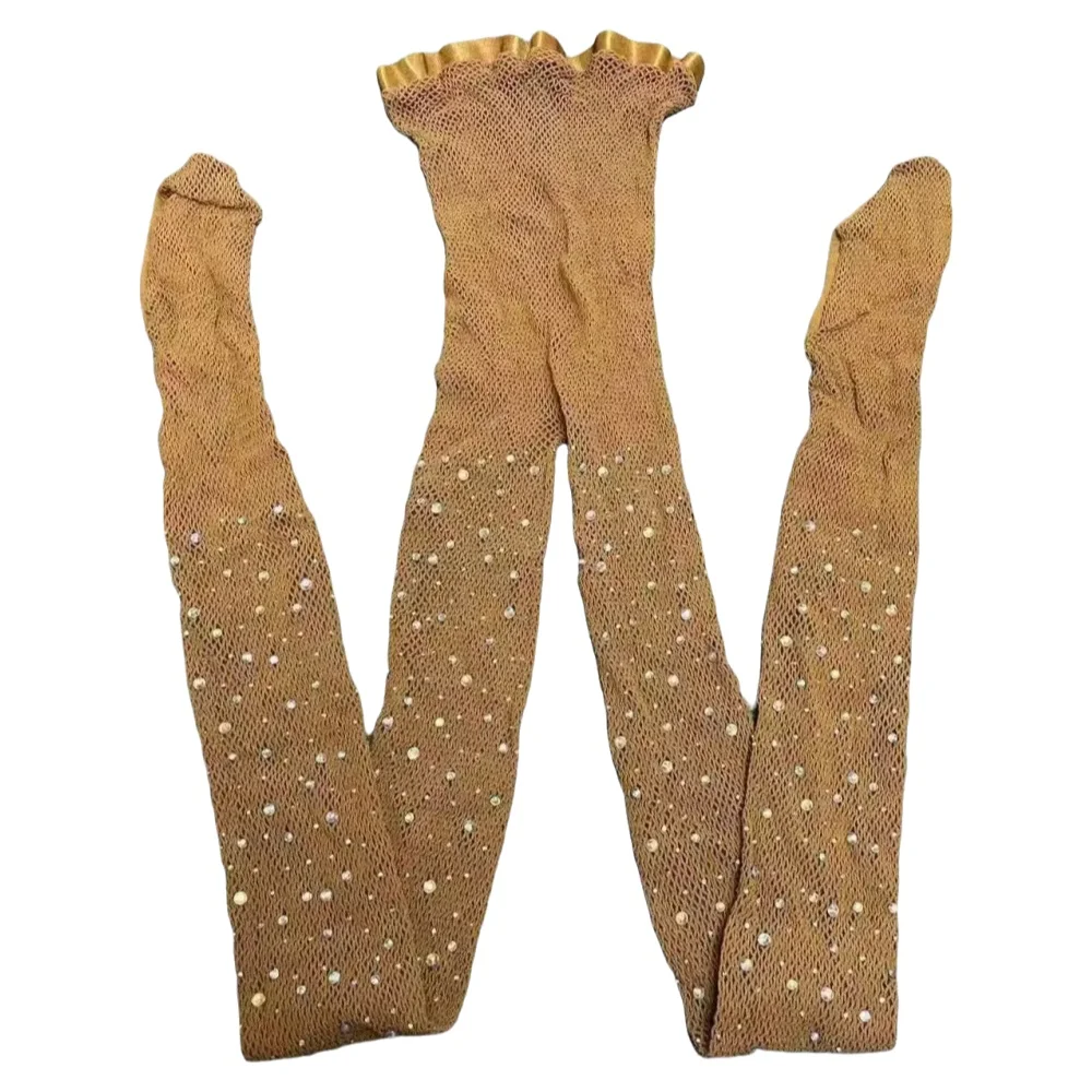 Sexy Rhinestone Women Tights P - Fishnet Stocking Women 评论和价格