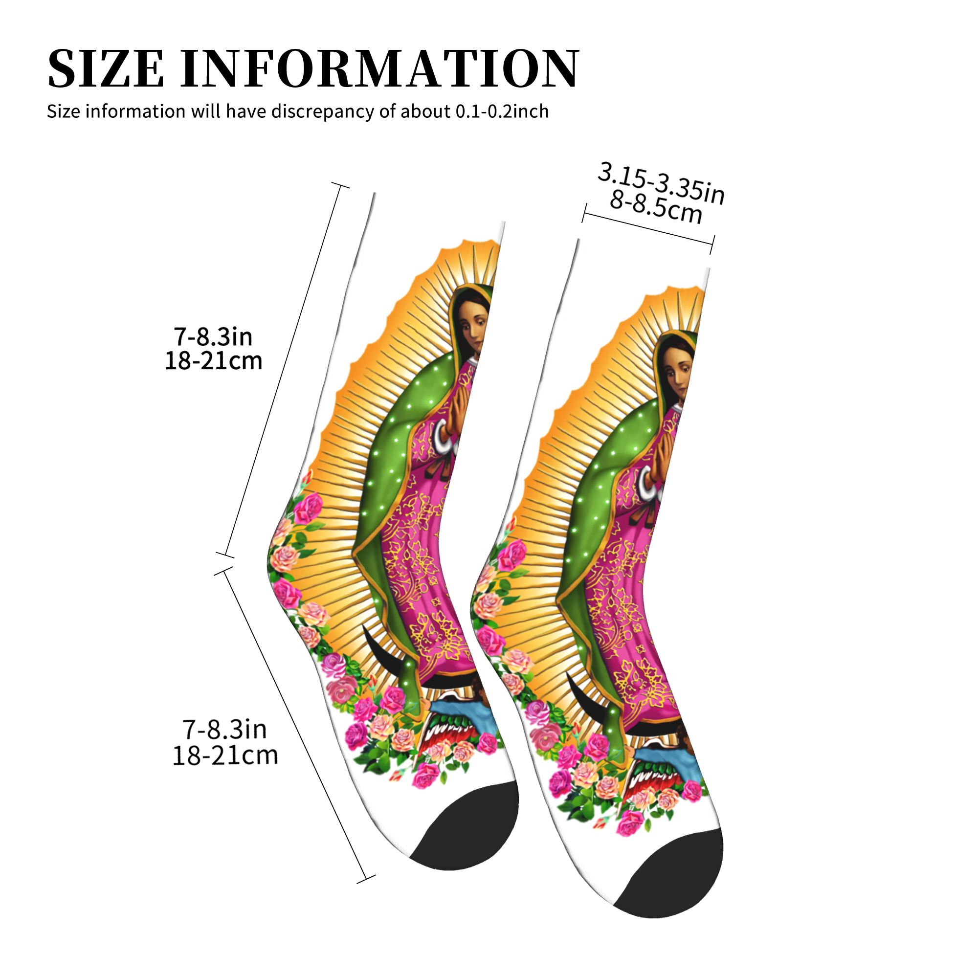 Novelty Men's Our Lady of Guad - Dress Sock Men 评论和价格