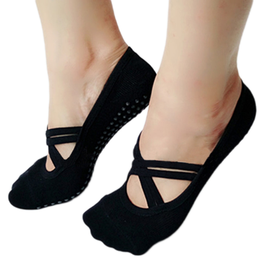 Yoga Socks Women Black Non Ski - Grip Sock Yoga 评论和价格
