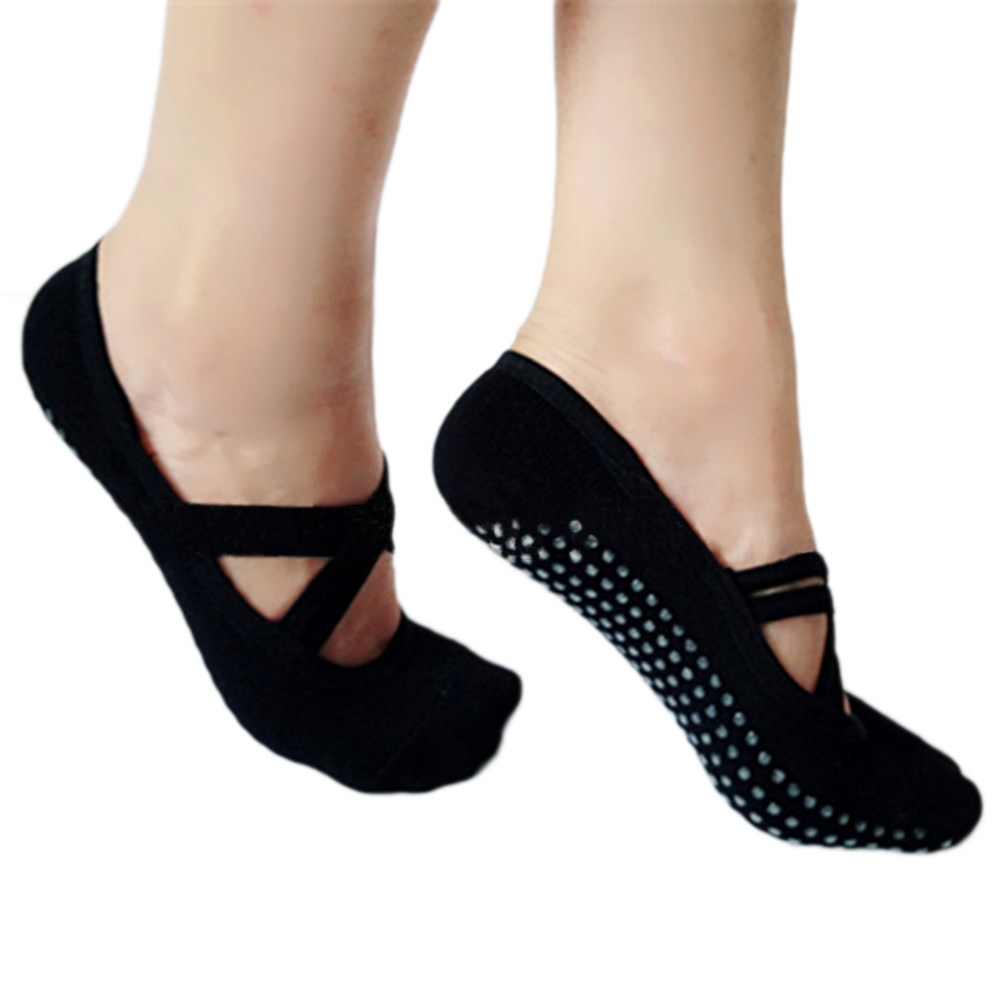 Yoga Socks Women Black Non Ski - Grip Sock Yoga 评论和价格