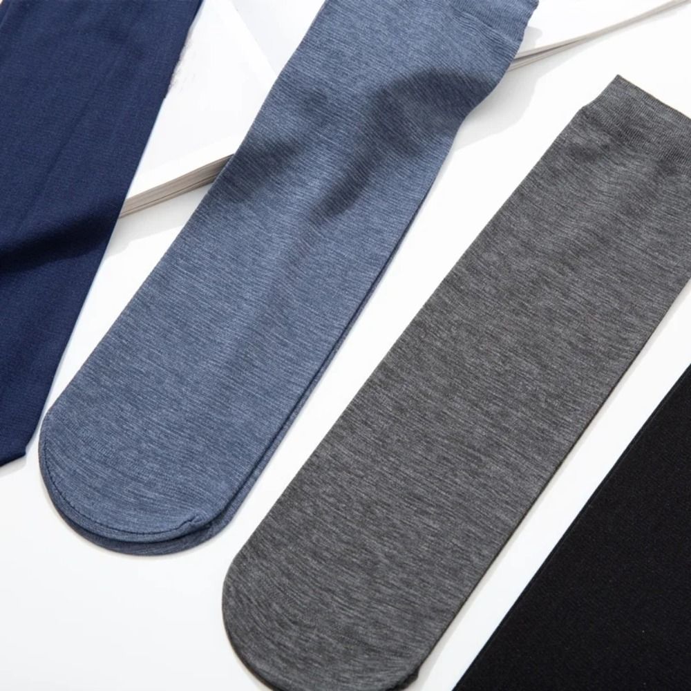 10Pairs Fashion Breathable Men - Silk Sock Bamboo 评论和价格