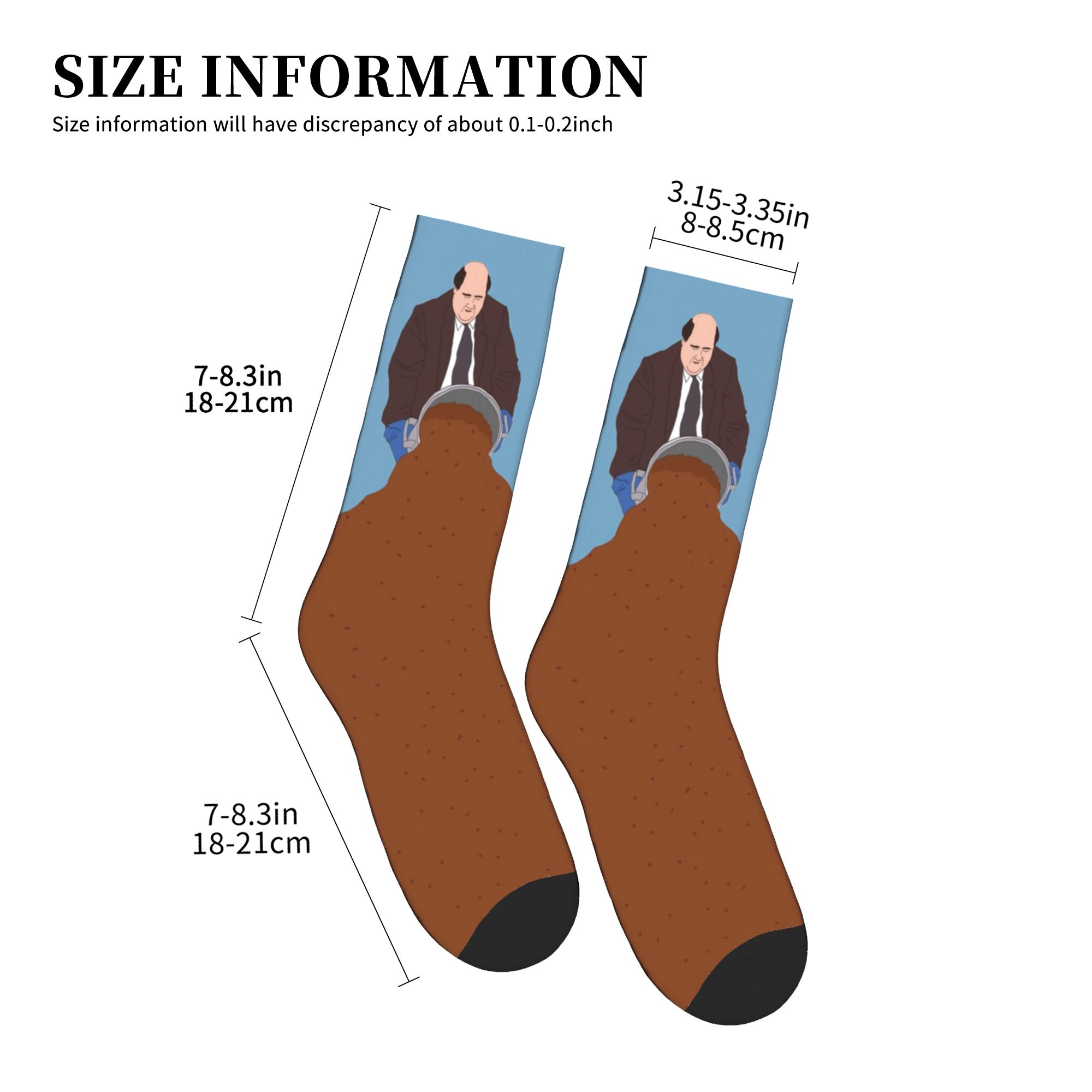 TV Show The Office Kevin's Fam - Dress Sock Men 评论和价格