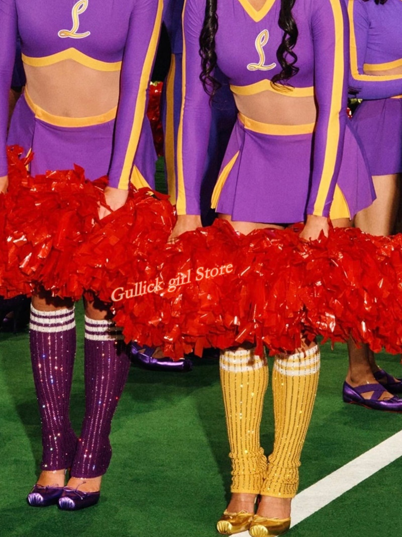 Red Knit Square Toe Boots Cut  - Knee High Sock Women 评论和价格