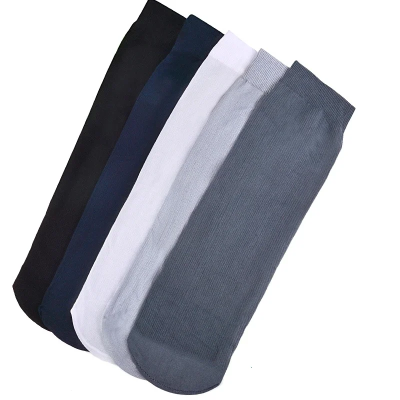 10Pairs Men Socks Summer Ultra - Silk Sock Bamboo 评论和价格