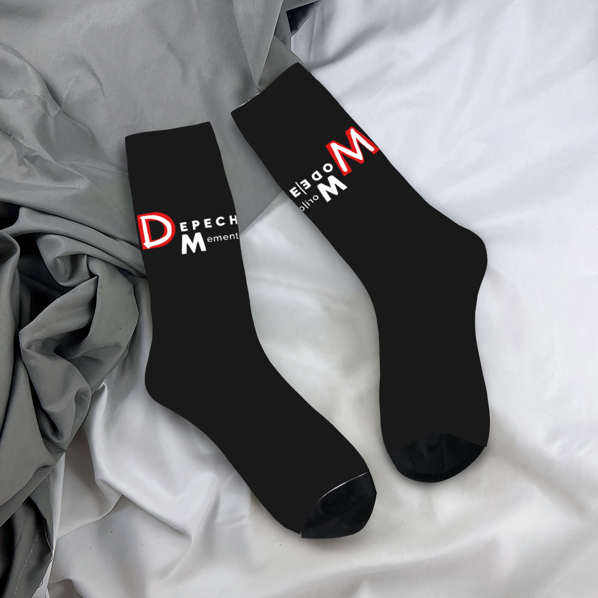 Custom Electronic Rock Depeche - Dress Sock Men 评论和价格