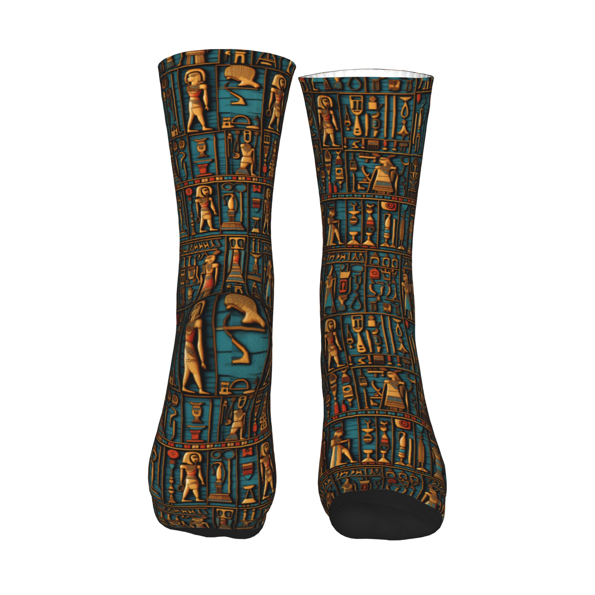 Cool Men's Egyptian Hieroglyph - Dress Sock Men 评论和价格