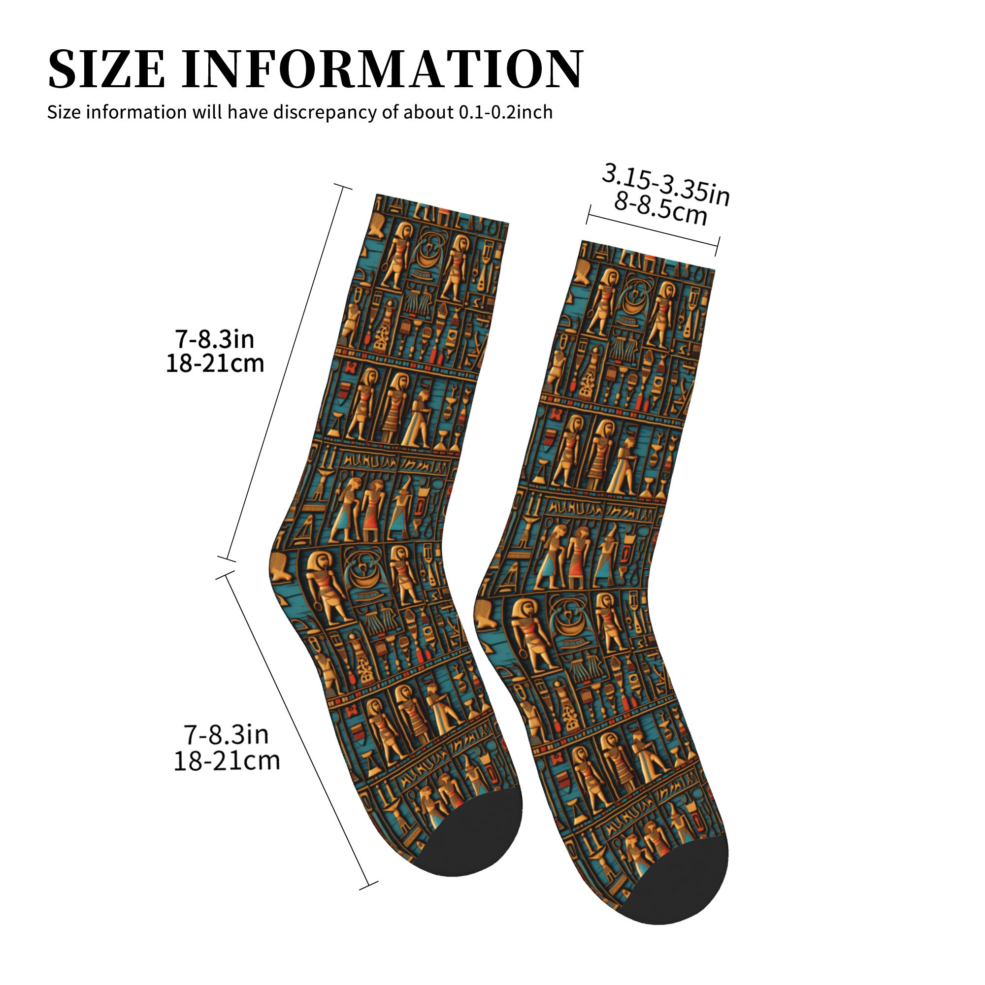 Cool Men's Egyptian Hieroglyph - Dress Sock Men 评论和价格