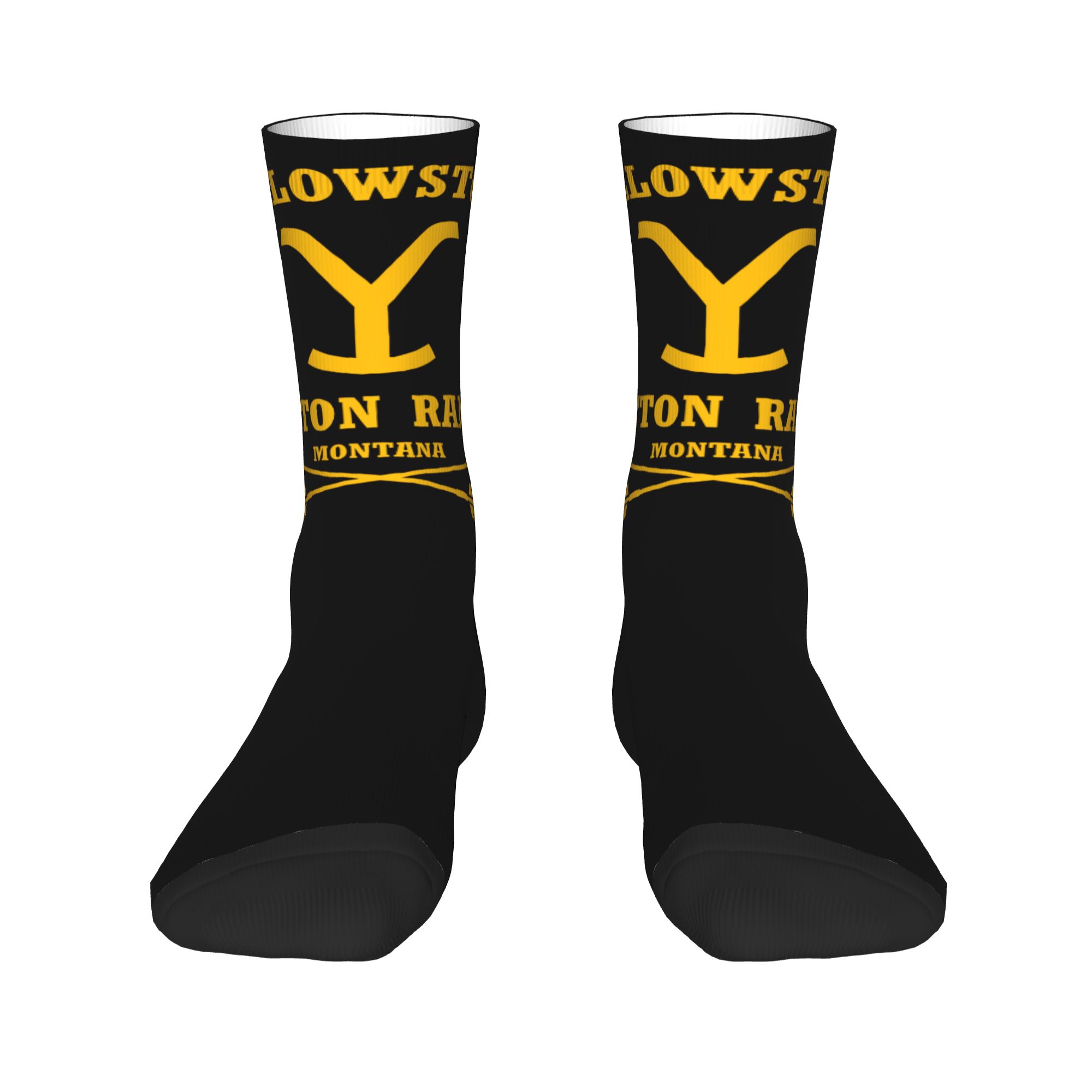Custom Yellowstone Dutton Ranc - Dress Sock Men 评论和价格