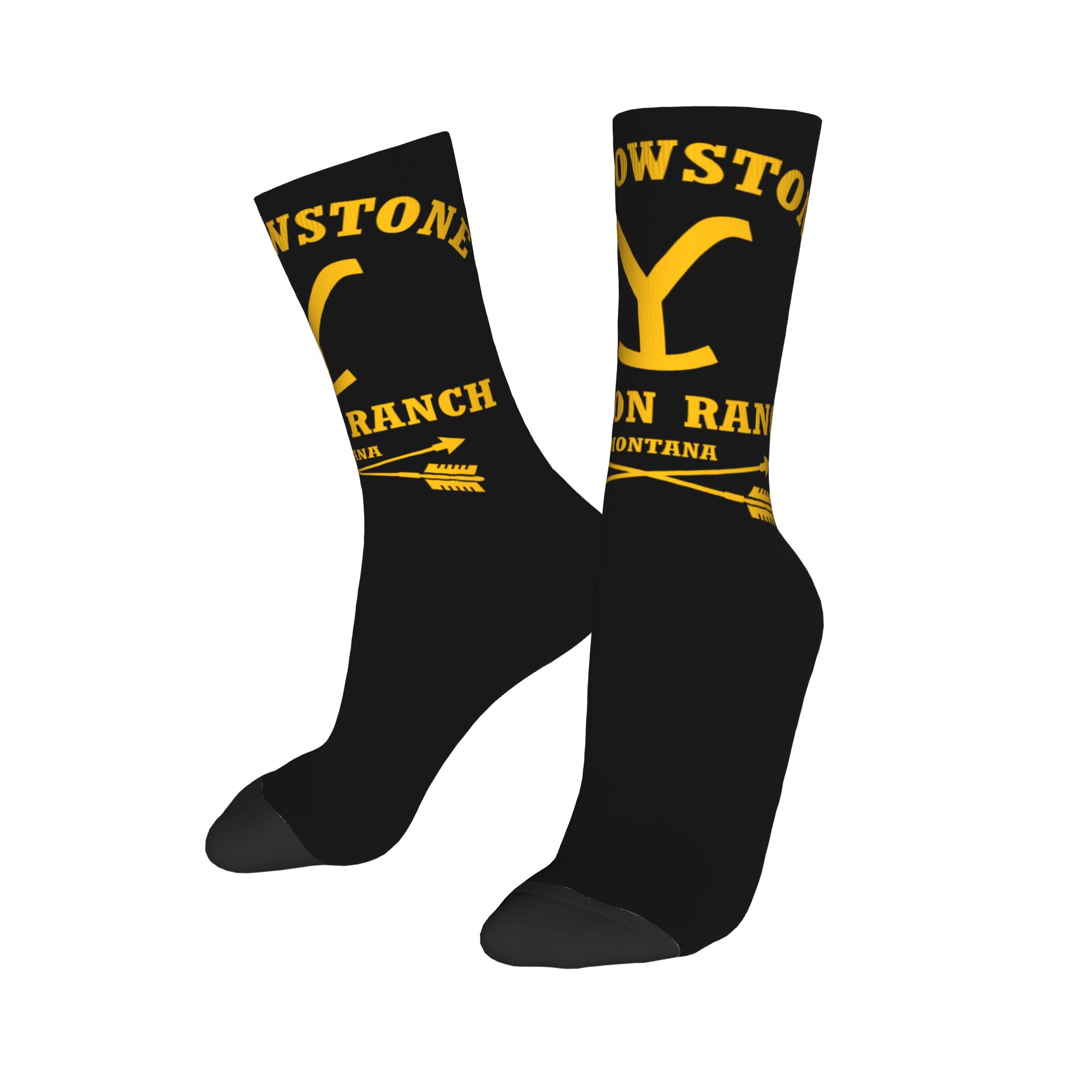 Custom Yellowstone Dutton Ranc - Dress Sock Men 评论和价格