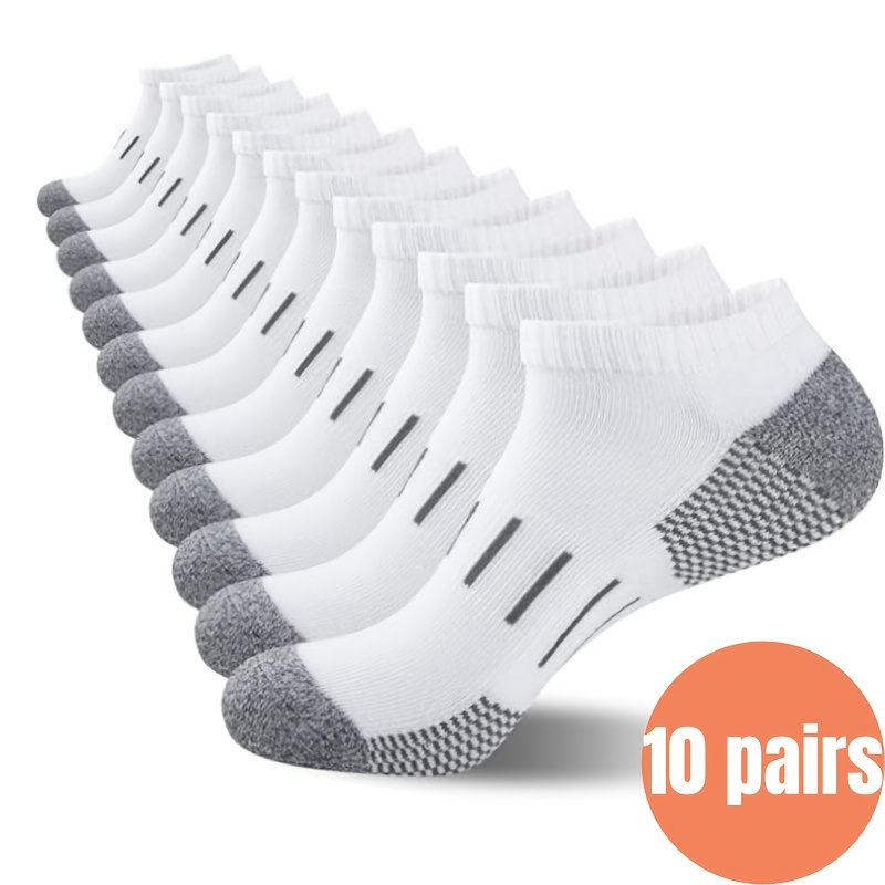 10 Pairs Men's Ankle Socks Hee - Ankle Sock Low Cut 评论和价格