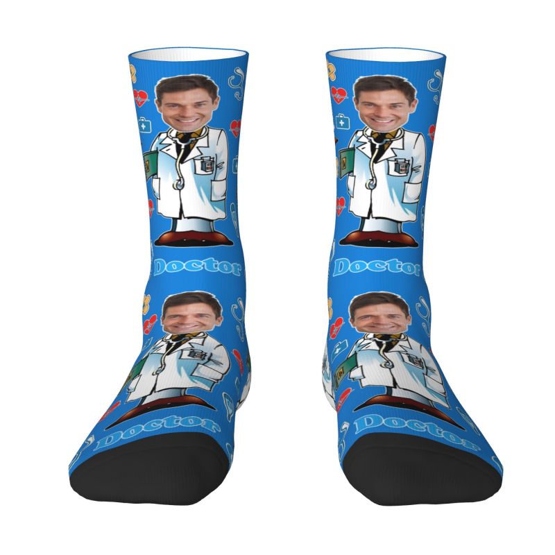 Doctor Custom Men Women Crew S - Dress Sock Men 评论和价格
