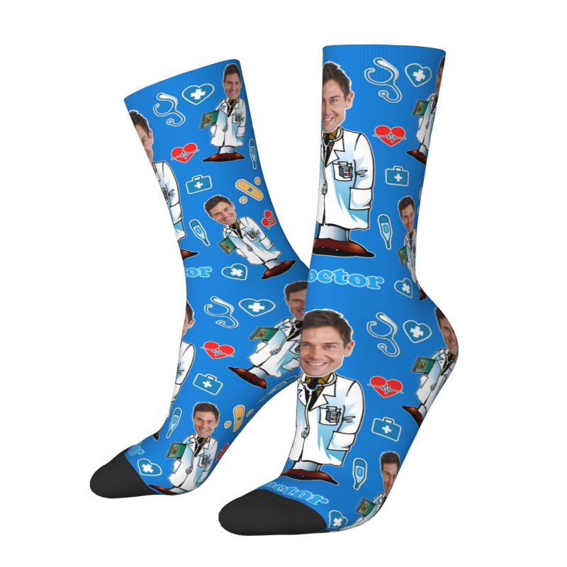 Doctor Custom Men Women Crew S - Dress Sock Men 评论和价格